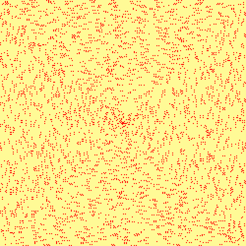 spiral pattern of Ulam numbers