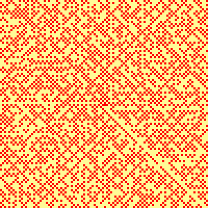 spiral pattern of cyclic numbers