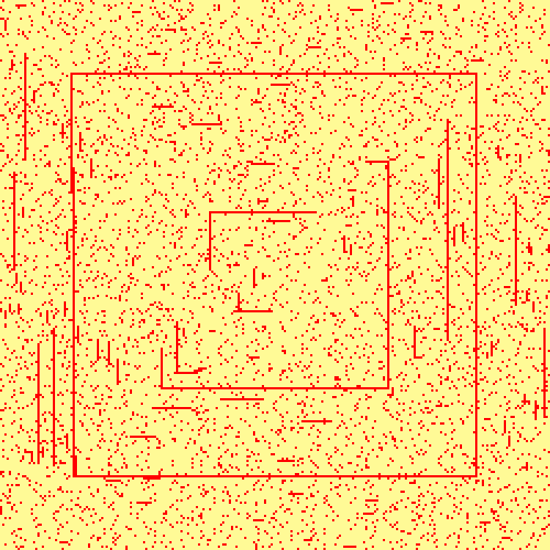 spiral pattern of super-d numbers